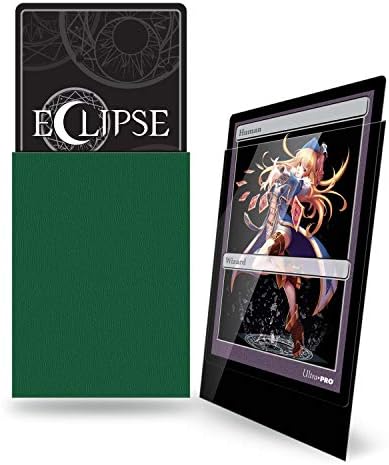 Ultra Pro E-15629 Eclipse Gloss Small Sleeves 60 Pack-Forest Green - Image 2