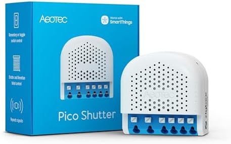Pico Shutter - Zigbee | Blind & Shutter Control | Gate and Garage Door | Power Metering | SmartThings | HomeAssistant | Repeater Function | Scene Control | No Cloud Necessary | 2 x 3.6A by Aeotec