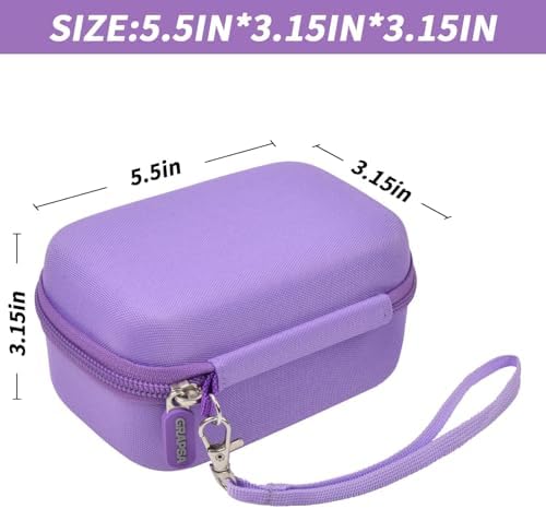 Digital Camera Case for Travelers & Vloggers, Case Only, Purple - Image 5