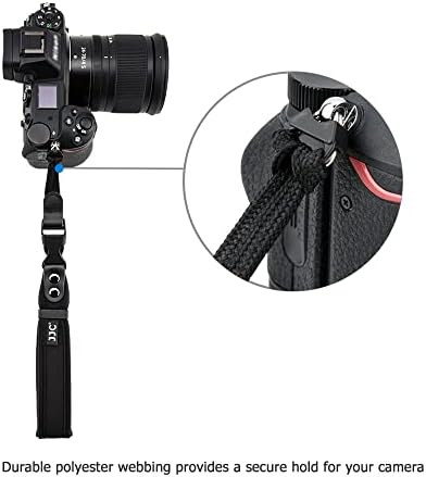 JJC Soft Camera Hand Strap Wrist Strap for Canon Rebel T7 T6 T8i SL3 90D - Image 5