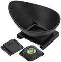 Camera Viewfinder Eyecup,22mm Rubber Viewfinder Eyecup with Top Cold Shoe Cover Spirit Level,for 5D2, 5D, 6D, 40D, 50D, 60D, 60Da, 70D by GOWENIC