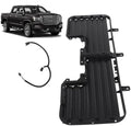 Front Radiator Active Grille Shutter Control Assembly w/Motor Fit For 2017 2018 2019 Chevrolet Silverado 1500/GMC Sierra 1500,Factory Style,Black by SUDAMONA