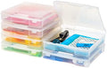 IRIS USA Scrapbook Case |Made in USA| Fits 12"x12" - Thick (6-Pack) - Clear by IRISUSA