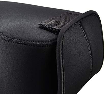 JJC Ultra Light Neoprene Camera Case Pouch Bag for Canon EOS R EOS RP +24-105mm Lens, 80D 70D 750D +18-135/17-85/18-55mm, Nikon D7500 D7200 D5500, Panasonic GH5 GH5S +12-60mm Lens, Water Resistant - Image 3