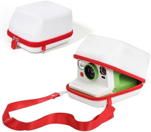 Camera Case for Polaroid Now/Now+/I-Type/Flip Instant Camera, White by wogozan