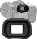 JJC KIWIFOTOS Ergonomic Long Camera Eye Cup, Eye Piece viewfinder as Eg Eyecup, Soft Silicone, Compatible with Canon EOS 1D X Mark II 1D X 1Ds III 1D IV 1D III 5D IV 5D III 5DS 5DS R 7DII 7D by Fotasy