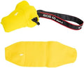 Camera Cover, Polygon W, Made in Japan, L size, Yellow by PACKINGKNIT_GO