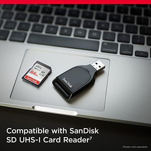 SANDISK 64GB Ultra SDXC UHS-I Memory Card - Up to 140MB/s, C10, U1, Full HD, SD Card - SDSDUNB-064G-GN6IN - Image 2