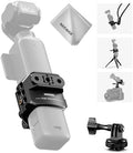NEEWER Pocket 3 Cage Compatible with DJI Osmo Pocket 3 & Creator Combo Accessories, Gimbal Video Recording Extension Rig with Action Camera Adapter, 1/4" Threads, Cold Shoe, Cleaning Cloth, AC009 by Neewer