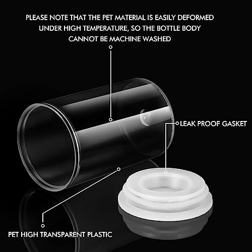 JOVITEC 100 Pcs Plastic Film Canister Holder 35 mm Empty Camera Reel Containers Storage Containers Case with Lids for Small Accessories Fish Hook Film Beads (Clear) - Image 4