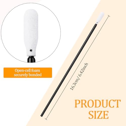 Chinco 200 Cleaning Swab Foam tip Sponge Stick - Image 3