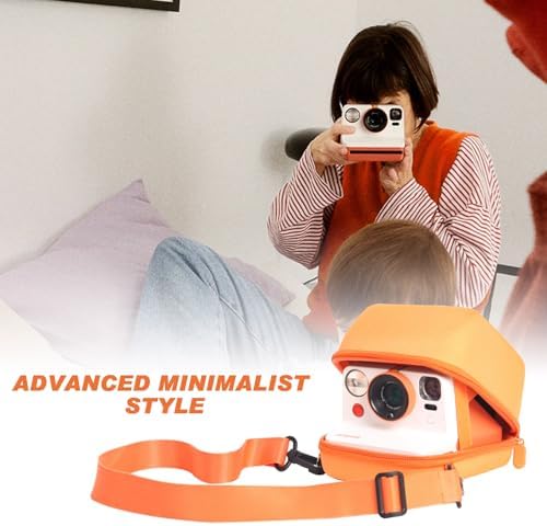 Camera Case for Polaroid Now/Now+/I-Type/Flip Instant Camera,Orange - Image 2