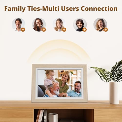 Dragon Touch Digital Picture Frame WiFi 10 inch IPS Touch Screen Digital Photo Frame Display, 32GB Storage, Auto-Rotate, Share Photos via App, Email, Cloud, Classic 10 - Image 5