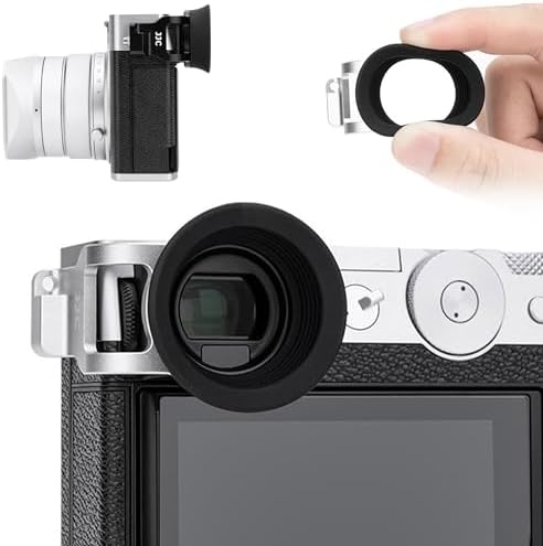 Extended GFX 100RF Eyecup Eyepiece Viewfinder for Fujifilm GFX100RF Eye Cup by Kiorafoto