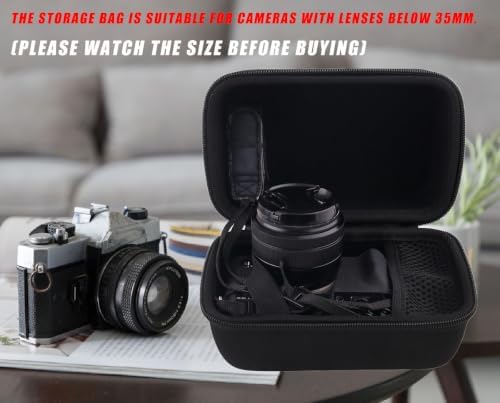 Hard EVA Carrying Storage Case Compatible with Vintage Canon AE-1 35mm SLR Camera/Canon A-1 A1 35MM SLR Film Camera Protective Travel storage box - Image 7