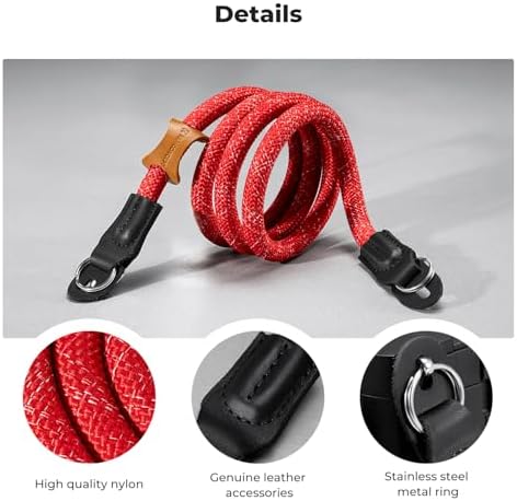 K&F CONCEPT Camera Neck Strap,100cm Camera Shoulder Strap - Image 5