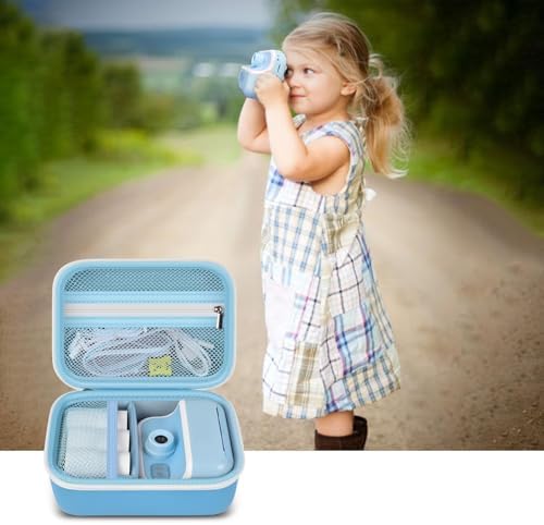 GWCASE kids Camera Case with Easy-Carry Handle, Mesh Pocket and Divider - Image 6