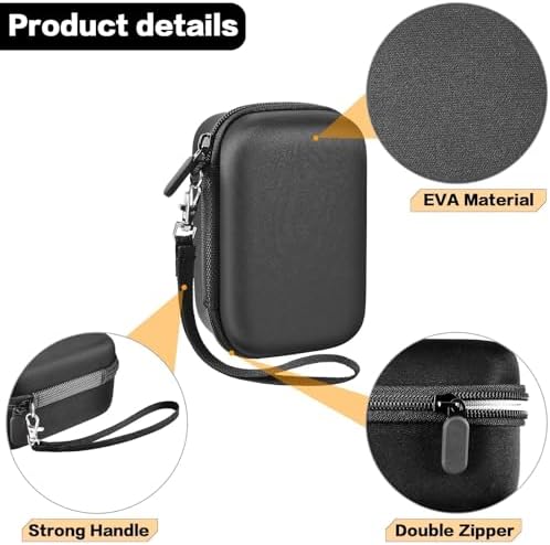 Digital Camera Case for Travelers & Vloggers, Case Only, Gray Inner - Image 3