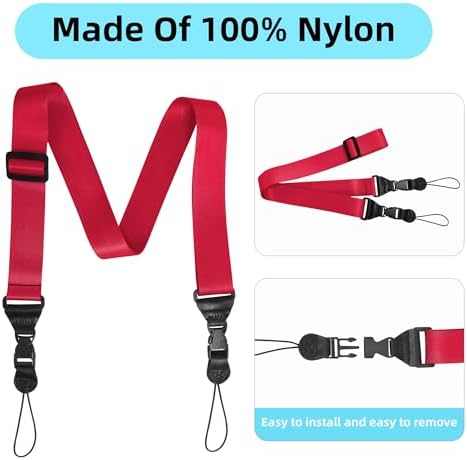 Adjustable Shoulder Strap, iPad Strap Nylon Neck Lanyard - Image 4