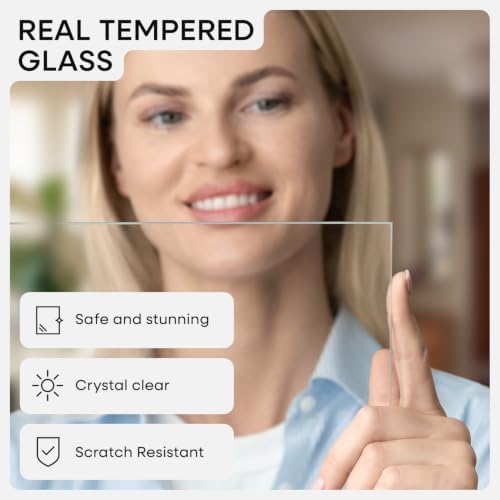 Homeforia 10x12 Gold Picture Frame, High-End Metal, 8x10 Mat, Glass - Image 4