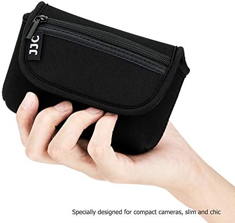 JJC Compact Camera Case Pouch for Sony RX100 VII Kodak Pixpro FZ45, Black - Image 6