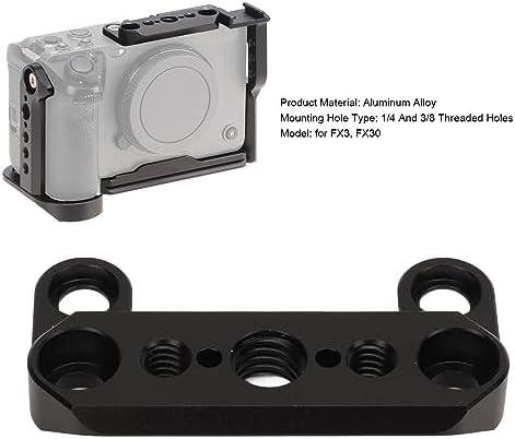 Fabater Camera Top Plate, Multiple 1 4 3 8 Threaded Holes Camera Cheese - Image 2