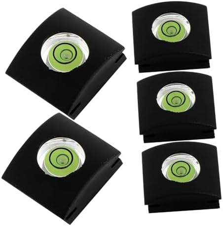 POPETPOP 5pcs Digital Camera Hot Shoe Cover Plastic Spirit Level Camera Leveler Mount Protector by POPETPOP
