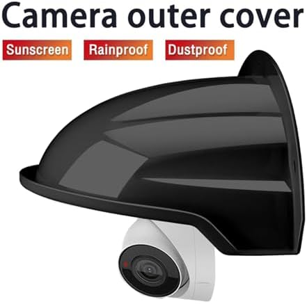 2X Protective Cover Shield Wall Waterproof Rainproof Cover Outdoor Camera Protection Box Security Camera Outer Cover-A - Image 2