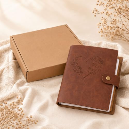 Small Photo Album 4x6 60 Photos, Albums 6 Ring DIY Scrapbook with 20 Writing kraft paper Baby Picture Album Scrapbook Photo Album with Metal Clasp (Simple, 4x6-60 Pockets) - Image 6