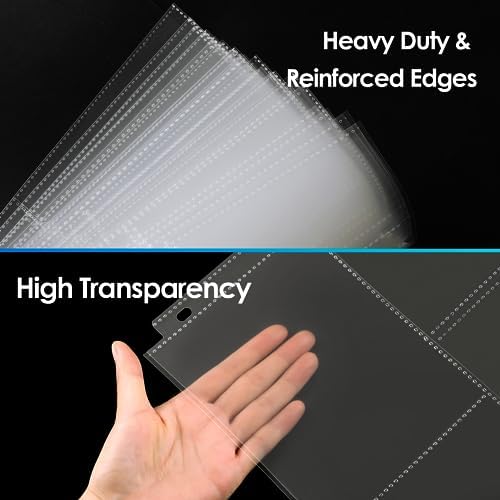 MaxGear 30 Pack 4x6 Photo Sleeves for 3 Ring Binder (180 Pictures),3 Pocket - Image 6