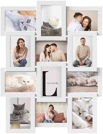 SONGMICS Collage Picture Frames, 4 x 6 for Wall Decor, Set of 12 by Unknown