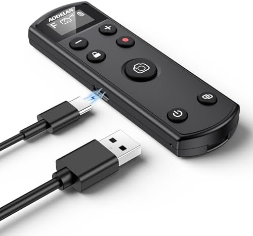 for Fujifilm Camera Rechargeable Shutter Release, Wireless Remote Control by AODELAN