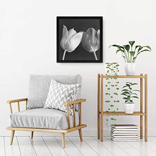 Americanflat 18x18 Poster Frame - Engineered Wood - Black - Image 4