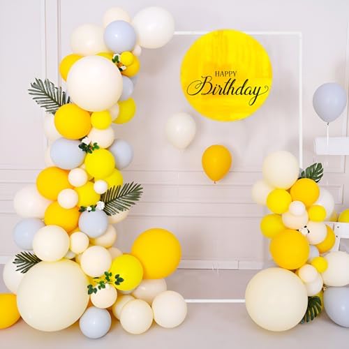 Asee'm 6.6FTx5.2FT White Wedding Arch Backdrop Stand Square Metal - Image 4