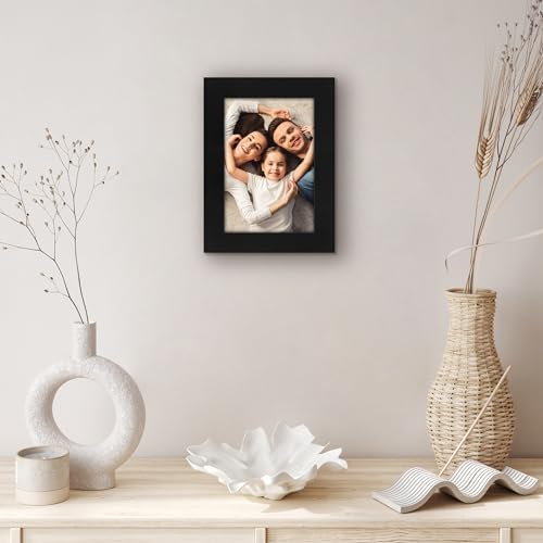 Americanflat 4x6 Picture Frame - Engineered Wood - Black - Image 6