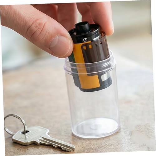 GALPADA 40pcs Plastic Film Canister Holders with Lids Refillable Camera Film Roll Containers for Travel Small Accessories Storage Case - Image 6