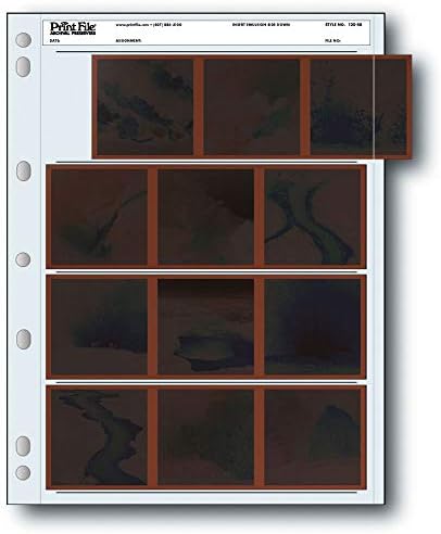 Print File 120-4B Negative Preservers for 120 Film - 25 Pack - Image 2