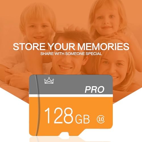 128GB Micro Memory Card,TF Card with Adapter Class 10 High Speed for Camera,Smartphone,Tablet,Personal Computer(2-Pack) - Image 6