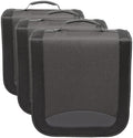 Amazon Basics Polyester CD/DVD Portable Storage Binder,400-capacity,Black,(Pack of 3) by AmazonBasics