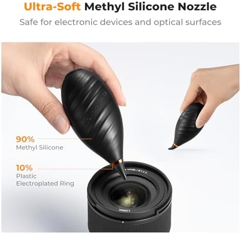 K&F Concept Soft Tip Camera Air Blower, Compact Size for Multiple Devices - Image 4