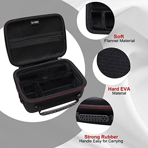 Camera Case Compatible with Sony Alpha ZV-E10 / ZV-1F / ZV-1 / ZV-1 II Vlog Camera with Shoulder Strap by LTGEM, Fits Vlogger Accessory Kit Tripod and Microphone, Black - Image 4