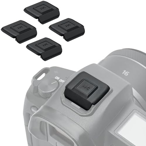 4PCS Upgraded Camera Hot Shoe Cover for Canon 7D 6D 5D Mark IV III II T6 by JJC