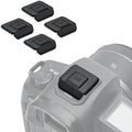 4PCS Upgraded Camera Hot Shoe Cover for Canon 7D 6D 5D Mark IV III II T6 by JJC