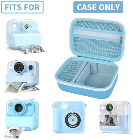 GWCASE kids Camera Case with Easy-Carry Handle, Mesh Pocket and Divider - Image 2