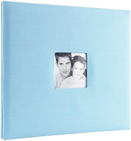 MCS Expandable Fabricscrapbook Album, 12x12, Sky Blue - Image 2