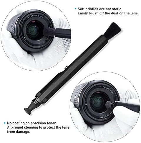 VSGO V-P01E Camera Lens Cleaning Pen with Carbon Tip and Retractable Brush - Image 6