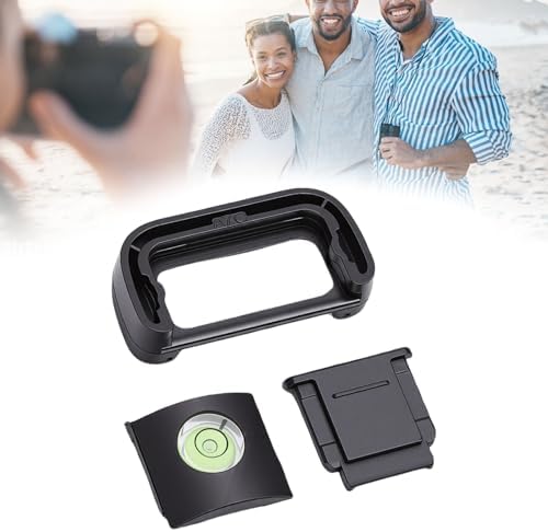 Eyecup Eyepiece for A7C, Soft Silicone Viewfinder Eye Cup, Block Side Glare, Reduce Eye Fatigue, Hot Shoe Cover, Bubble Spirit Level, Camera Accessories - Image 4