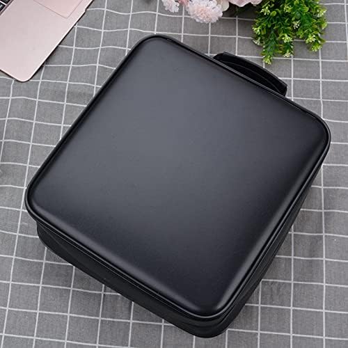 CD Case DVD Holder Storage: 320 Capacity DVD Cases Organizer Plastic Carrying Binder Wallet Storage for Home Travel - Image 2