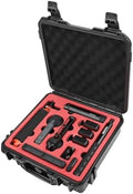 Waterproof Hard Case for Insta360 X5/X4/X3 Camera, Travel Storage Case for X5 Essentials Bundle, Holds 6 Batteries, Selfie Stick, Floating Hand Grip, Lens Guards and Accessories, Shockproof by DROGEAR
