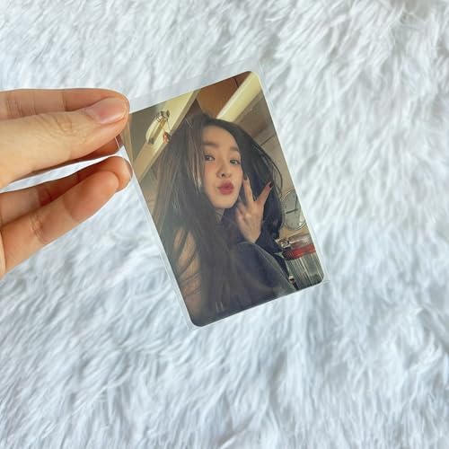 100 Packs Photocard Sleeves, 59 x 90 mm 200 Microns Kpop Clear Sleeves Idol Photo Cards Transparent Protector Trading Cards Shield Cover (Sealable) - Image 6
